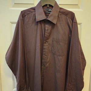 HILLTOP WRINKLE FREE MEN'S LONG SLEEVE SHIRT  XL #1464